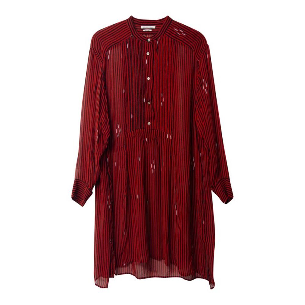Isabel Marant Etoile Striped Shirt Dress in Multicolor Viscose - Picture 4 of 8
